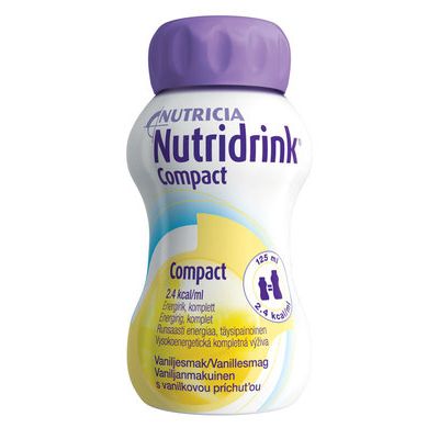 Nutridrink Compact vanilja 4x125 ml