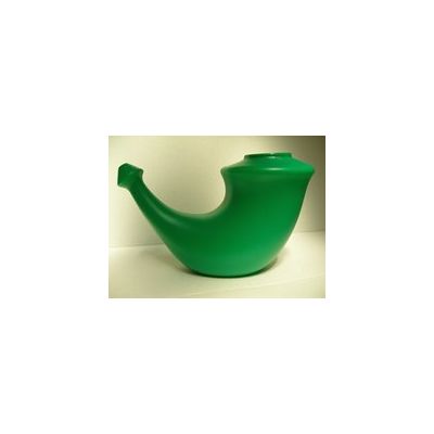 Sarvikuono nenänhuuhtelukannu vihreä 1 kpl